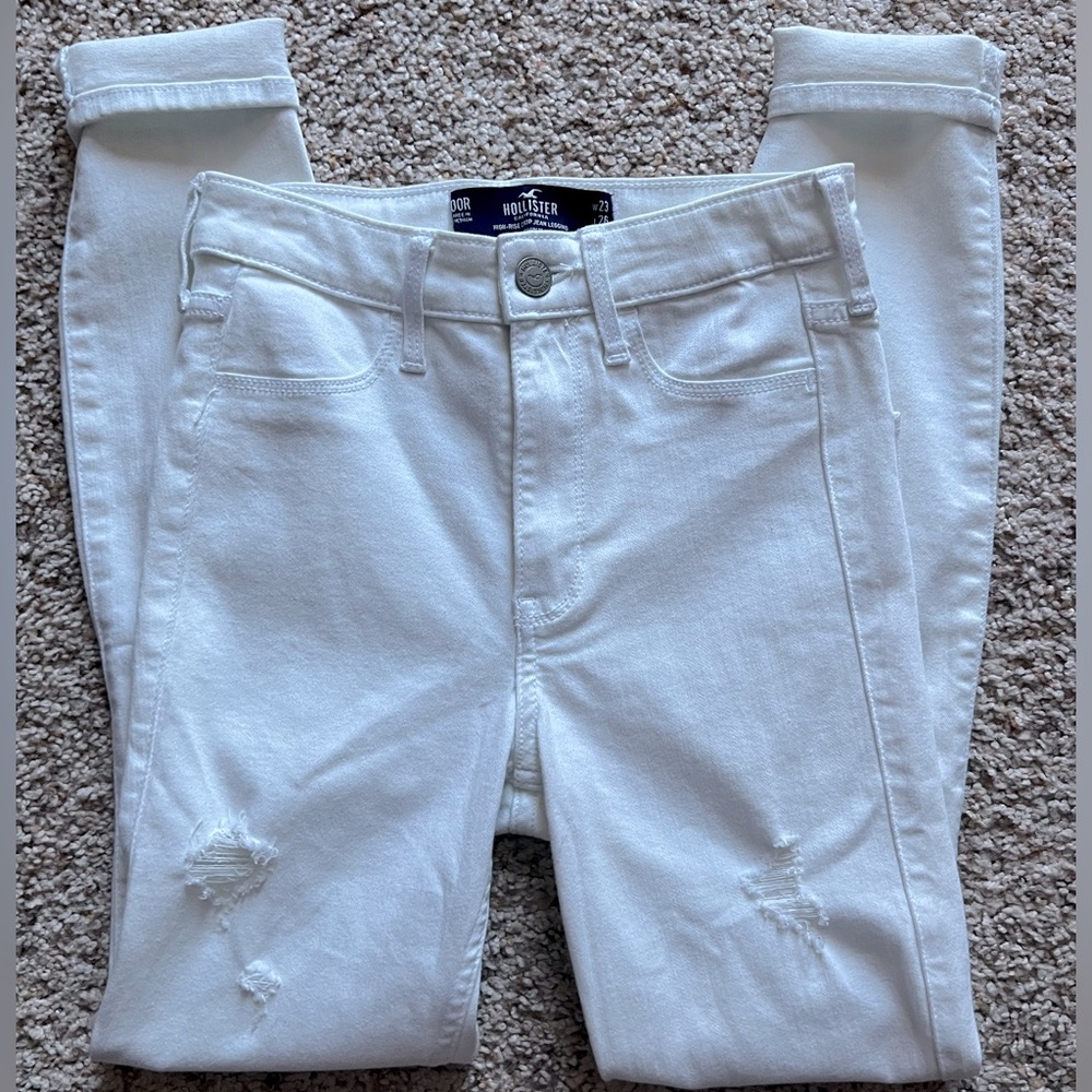 Hollister High Rise Crop Jean Jegging (Size 00)